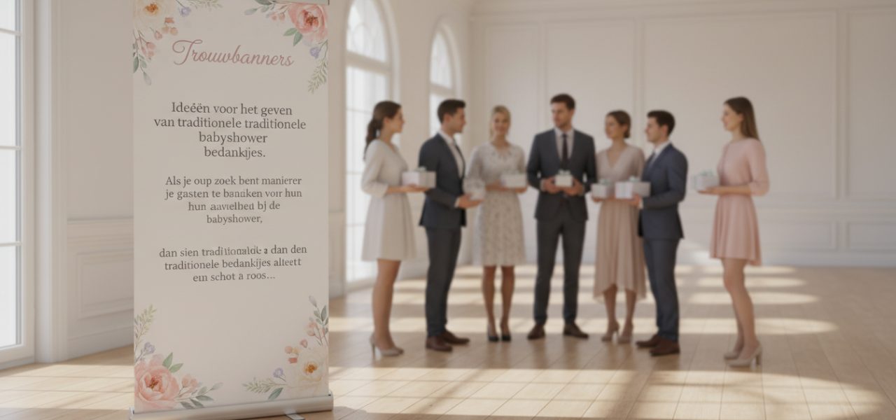 Ideeën voor traditionele babyshower bedankjes