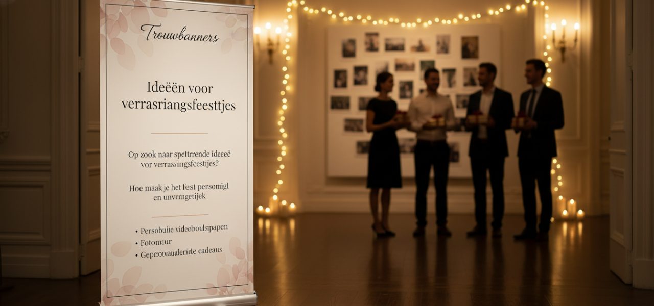 Hoe maak je het feest persoonlijk en onvergetelijk