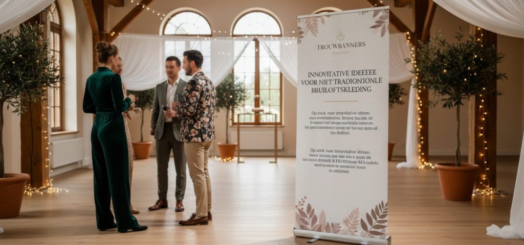 innovatieve-ideeen-voor-niet-traditionele-1-520 Welkomstbord Innovatieve ideeën voor niet-traditionele bruiloftskleding.