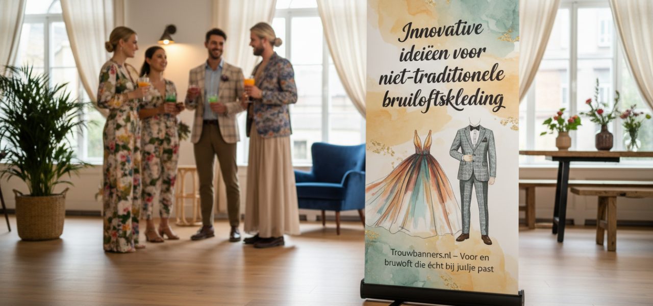 Innovatieve ideeën voor niet-traditionele bruiloftskleding