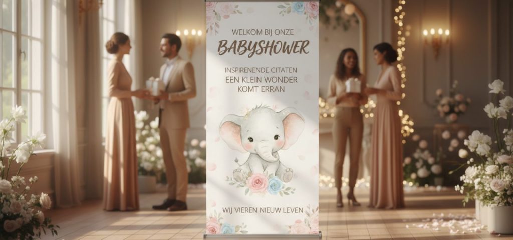 Welkomstbord Inspirerende citaten voor babyshower welkomstborden