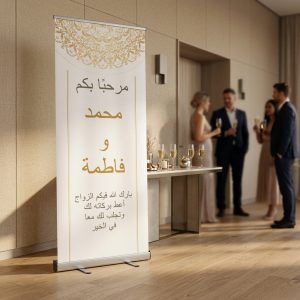 Islamic Luxury welkomstbord bruiloft - uitgelichte productfoto