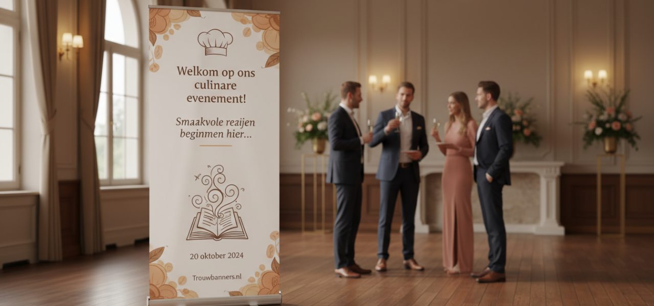 Transformeer je culinaire evenement met een verleidelijk welkomstbord