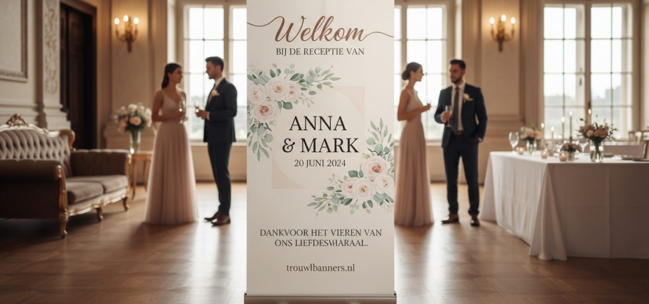 Dankwoordje tijdens de receptie