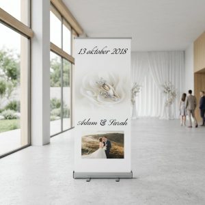 Middlering welkomstbord bruiloft - uitgelichte productfoto