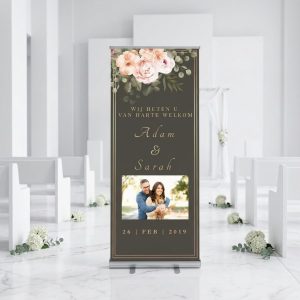 Olive – Trouwbanner (picture) welkomstbord welkomstbord bruiloft - uitgelichte productfoto