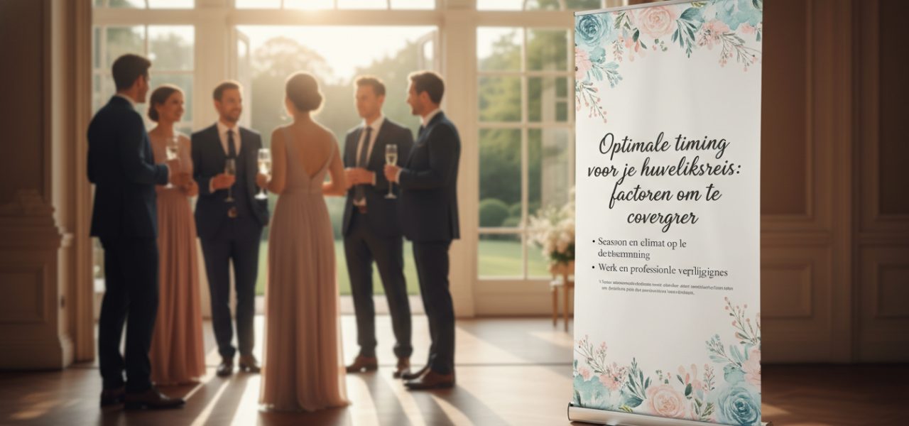 Optimale timing voor je huwelijksreis: factoren om te overwegen