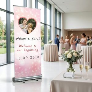 Pinky – Eigen foto welkomstbord bruiloft - uitgelichte productfoto