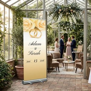 Ring Above welkomstbord bruiloft - uitgelichte productfoto