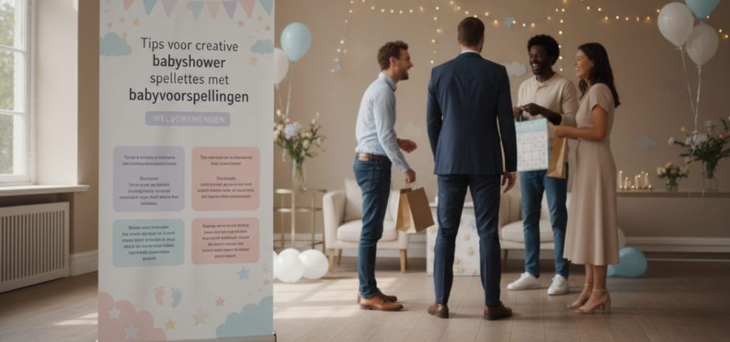 tips-voor-creatieve-babyshower-spelletjes-1-540 Welkomstbord Tips voor creatieve babyshower spelletjes met babyvoorspellingen.