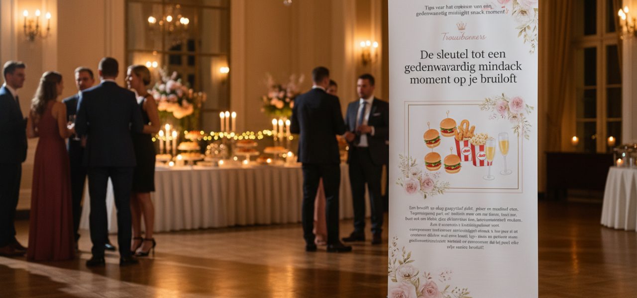 De sleutel tot een gedenkwaardig midnight snack moment op je bruiloft