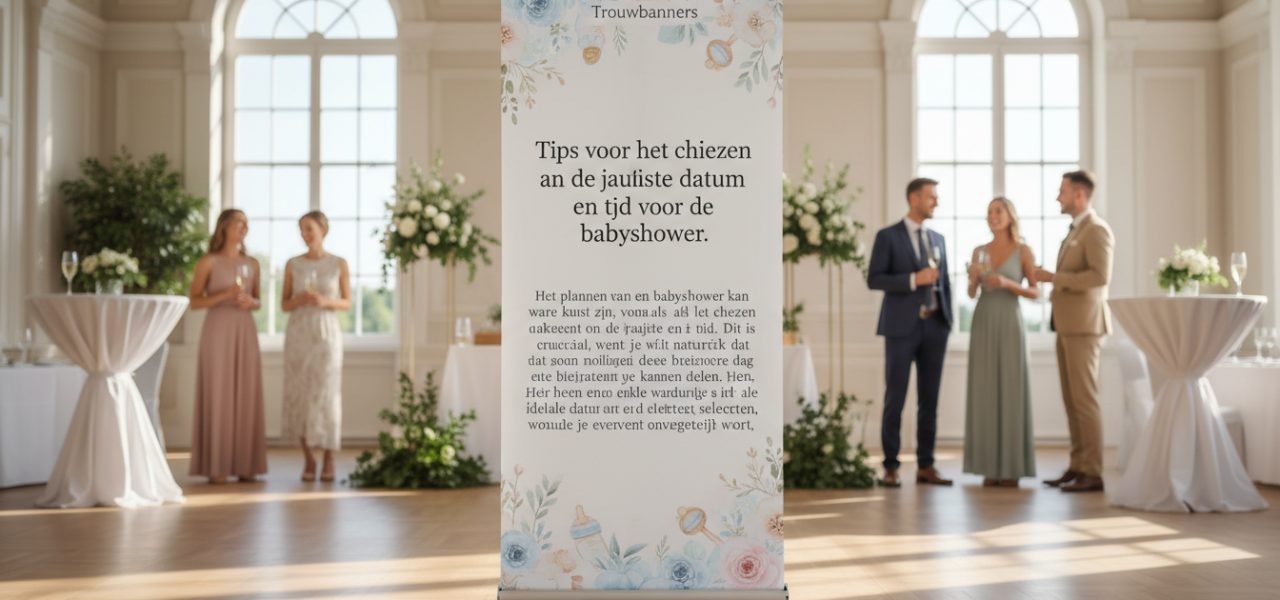 Kiezen van de perfecte datum en tijd voor je babyshower