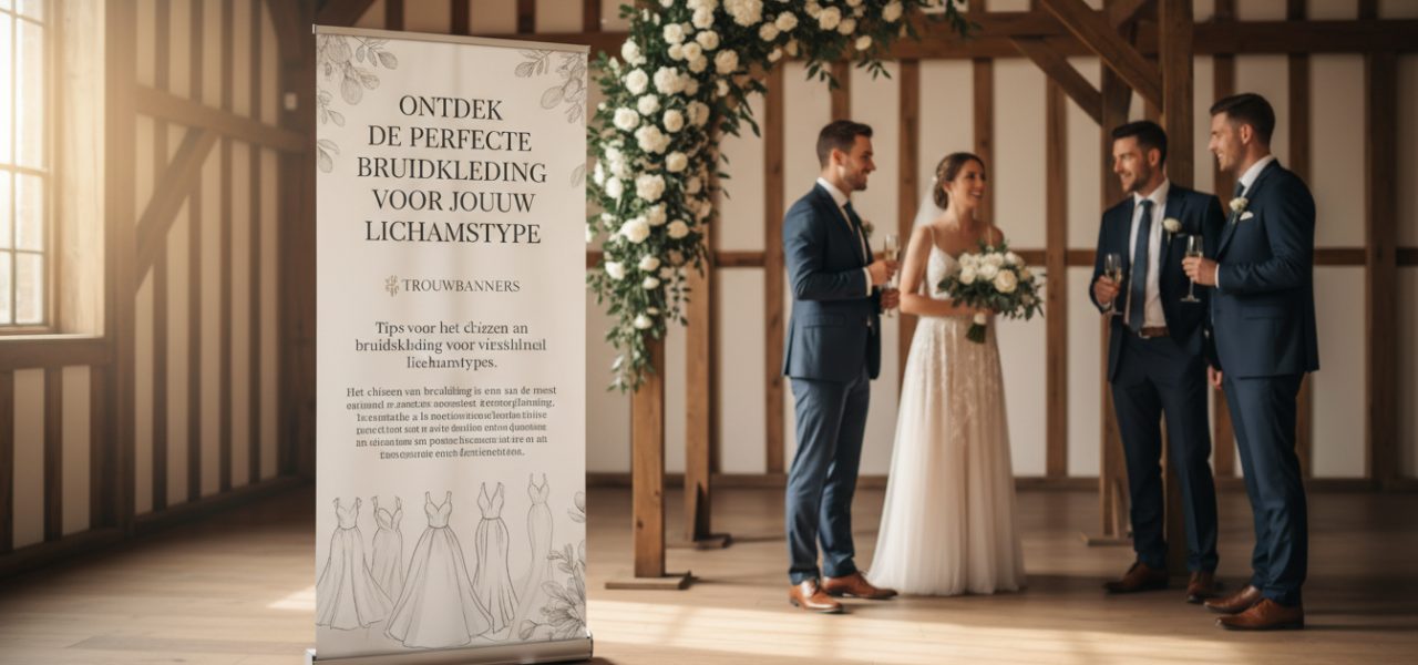 Ontdek de perfecte bruidskleding voor jouw lichaamstype