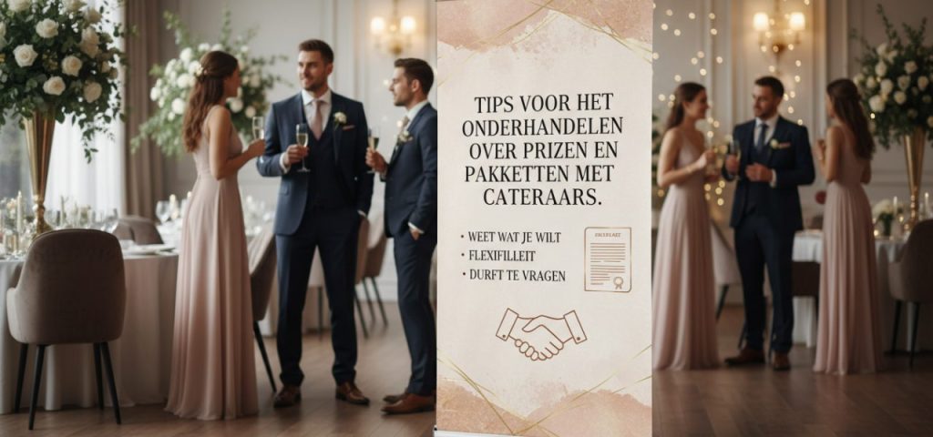 tips-voor-het-onderhandelen-over-1-326 Welkomstbord Tips voor het onderhandelen over prijzen en pakketten met cateraars.