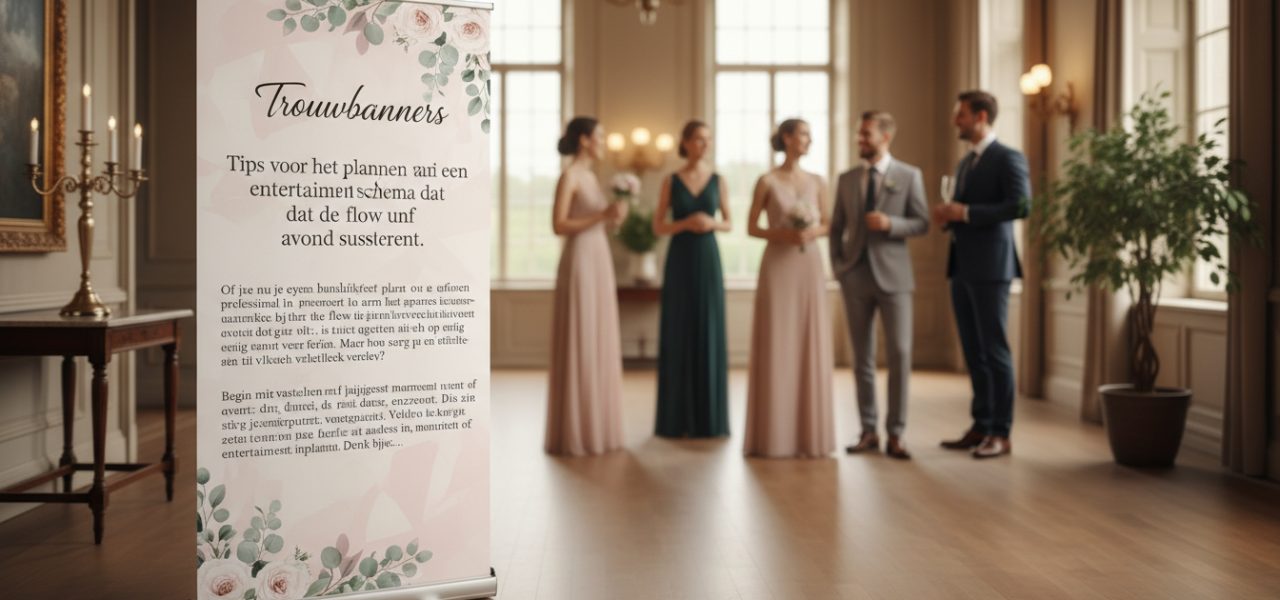 Tips voor het plannen van een entertainment schema dat de flow van de avond ondersteunt. Of je nu je eigen huwelijksfeest plant of een professional in de arm hebt genomen, het organiseren van een entertainment schema dat naadloos aansluit bij de flow van de avond is cruciaal. Het laatste dat je wilt, is dat gasten zich op enig moment vervelen of ongemakkelijk voelen. Maar hoe…