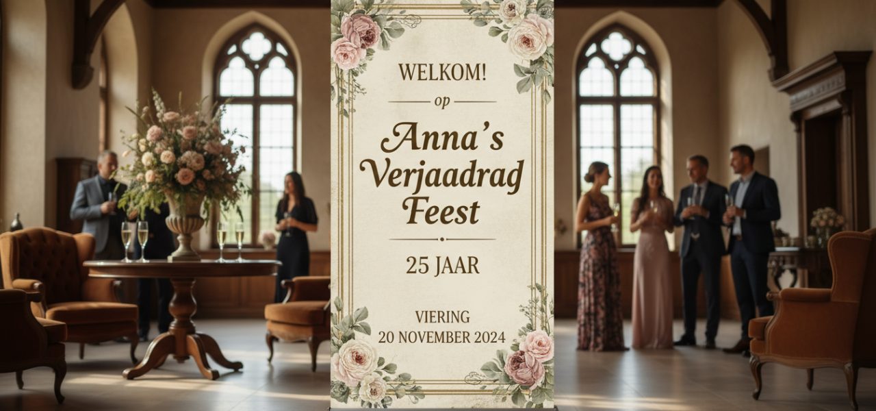 Vintage stijl ideen voor jouw verjaardagswelkomstbord Vintage stijl ideeën voor jouw verjaardagswelkomstbord Op zoek naar unieke vintage stijl ideeën voor je verjaardagswelkomstbord? Welkom! In de gezellige wereld van verjaardagsdecoraties is het creëren van een opmerkelijk welkomstbord in vintage stijl een geweldige manier om je gasten in stijl te begroeten. Denk aan het gebruik van klassieke lettertypen,…