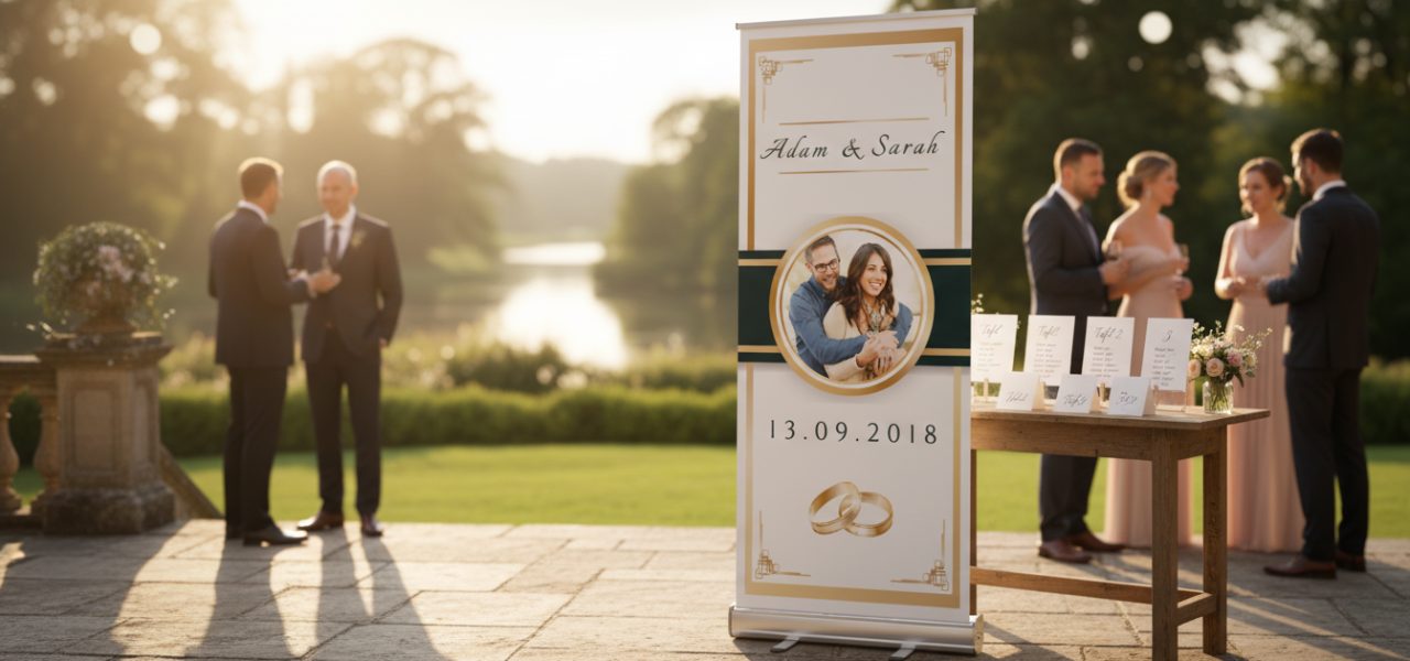 Waarom een rollup banner voor je tafelindeling werkt