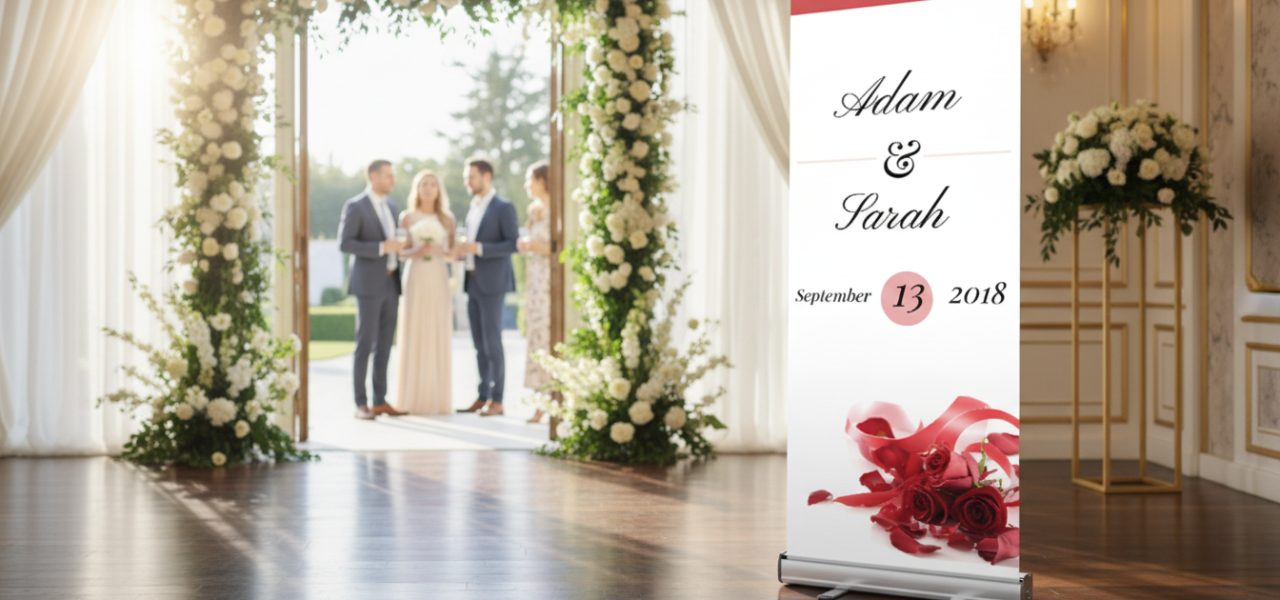 Wat is een welkomstbord ceremonie huwelijk