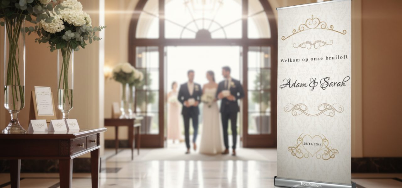 Hoe werkt personaliseren bij Trouwbanners