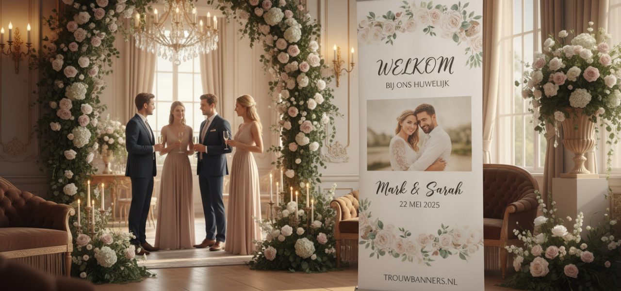 Waarom kiezen voor een rollup banner als welkomstbord?